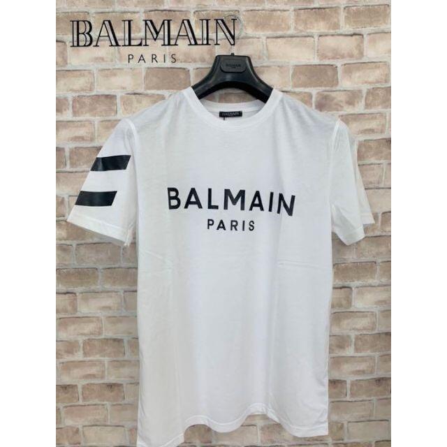再入荷！特価！新品 BALMAIN バルマン Tシャツ メンズ L 12915 Tシャツ+カットソー(半袖+袖なし)