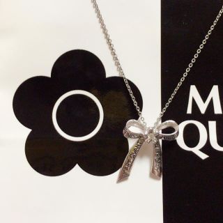 マリークワント(MARY QUANT)のマリークワント☆リボンネックレス(ネックレス)