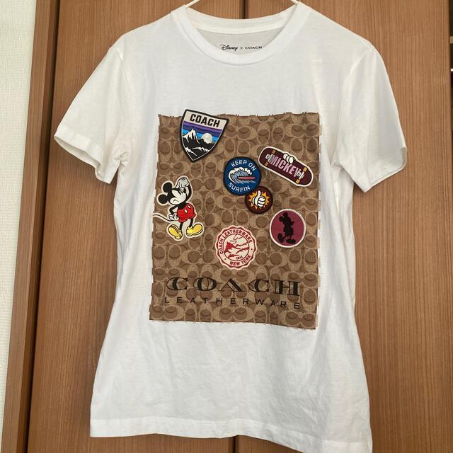 【日本限定】DISNEY×COACH スポーツパッチ　シグネチャーTシャツ