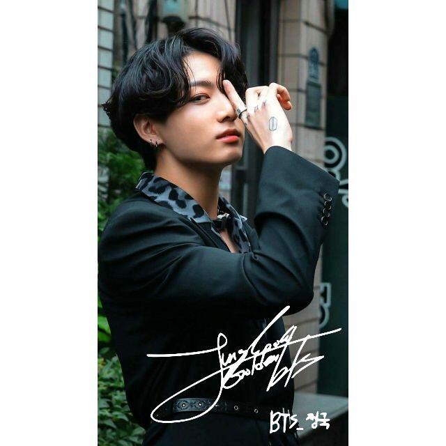 爆安セール! BTS 釜山コン公式フォト タレントグッズ BTS◎グク直筆