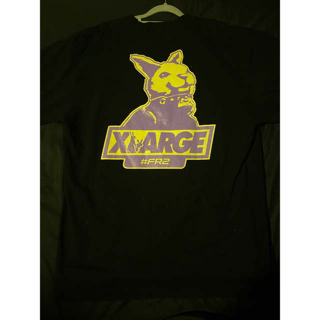 XLARGE(エクストララージ)のXLARGE FR2 コラボ　Tシャツ　ブラック メンズのトップス(Tシャツ/カットソー(半袖/袖なし))の商品写真