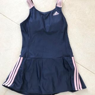 アディダス(adidas)のアディダスの紺色水着140〜150(水着)