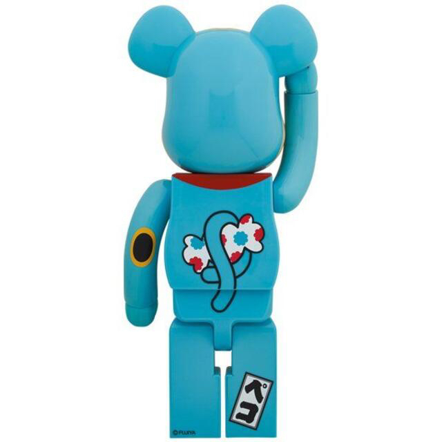 MEDICOM TOY(メディコムトイ)のBE@RBRICK 招き猫ペコちゃん 青蓄光1000% エンタメ/ホビーのフィギュア(その他)の商品写真