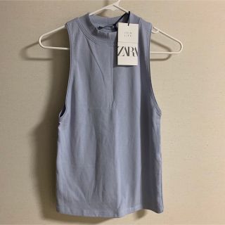 ザラ(ZARA)の【シンプル】袖なしトップス(カットソー(半袖/袖なし))