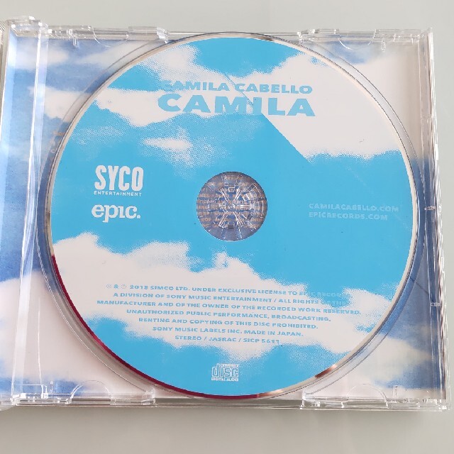 カミラ・カベロ　CD＆シール エンタメ/ホビーのCD(その他)の商品写真