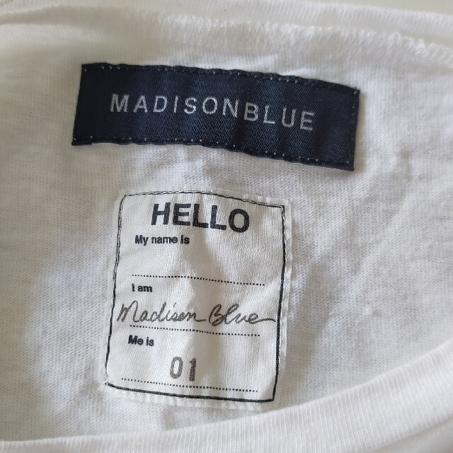 マディソンブルー　Hello　Tシャツ????01サイズ