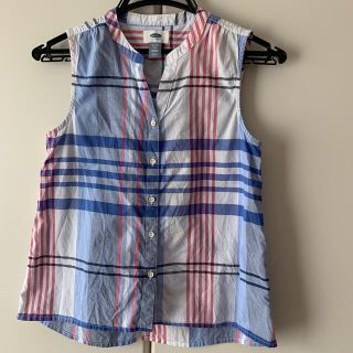 オールドネイビー(Old Navy)のノースリーブシャツ★OLD NAVY【150】(Tシャツ/カットソー)