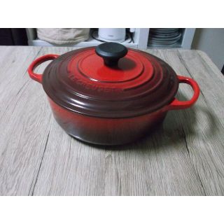 ルクルーゼ(LE CREUSET)のルクルーゼ　キャセロール３点セット（３点とも未使用）(鍋/フライパン)