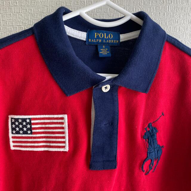 POLO RALPH LAUREN(ポロラルフローレン)のSALE開催！1回着用のみラルフローレン　サイズ5 キッズ/ベビー/マタニティのキッズ服男の子用(90cm~)(Tシャツ/カットソー)の商品写真