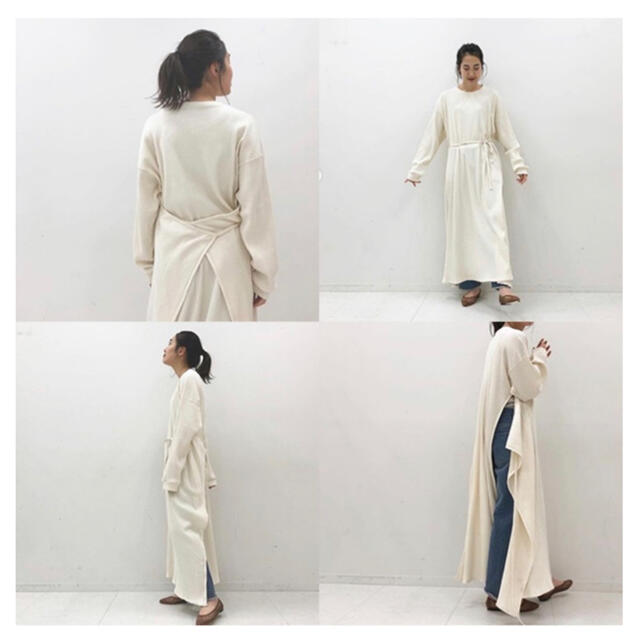 【ベースレンジ】SHAW LONG SLEEVE KAFTAN ワンピース◆ レディースのワンピース(ロングワンピース/マキシワンピース)の商品写真