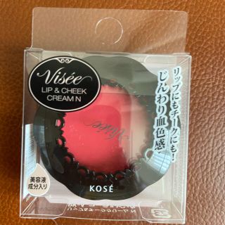 コーセー(KOSE)のヴィセ　リシェ　リップ&チーククリーム　PK-4 コーラルピンク(チーク)