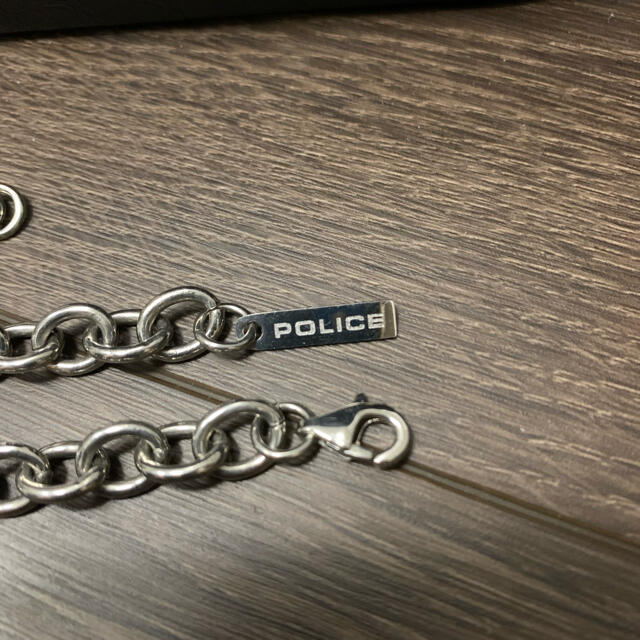 POLICE(ポリス)の新品未使用タグ付き　ショッパー付き　ポリスpolice ネックレス　ブレスレット メンズのアクセサリー(ネックレス)の商品写真