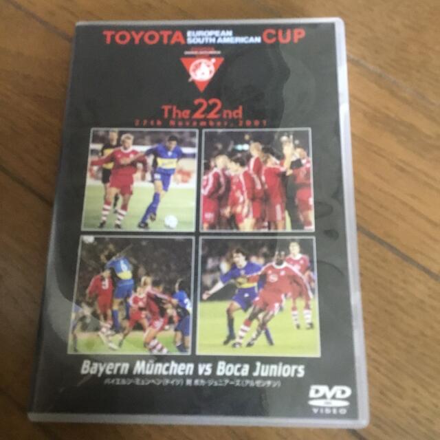 トヨタカップ2001 バイエルンミュンヘンーボカジュニアーズ　DVD スポーツ/アウトドアのサッカー/フットサル(記念品/関連グッズ)の商品写真