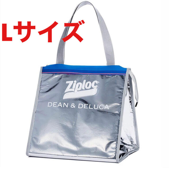 DEAN & DELUCA(ディーンアンドデルーカ)のZiploc Dean&deluca beams コラボバッグ　Lサイズ レディースのバッグ(トートバッグ)の商品写真