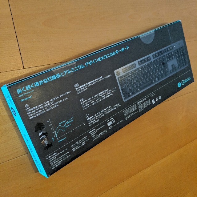 【中古】Logicool K840 メカニカルキーボード ROMER-G スマホ/家電/カメラのPC/タブレット(PC周辺機器)の商品写真