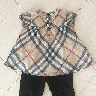 バーバリー(BURBERRY)の【お値下げ】美品 バーバリー ワンピース 3Y 98 チュニック(ワンピース)