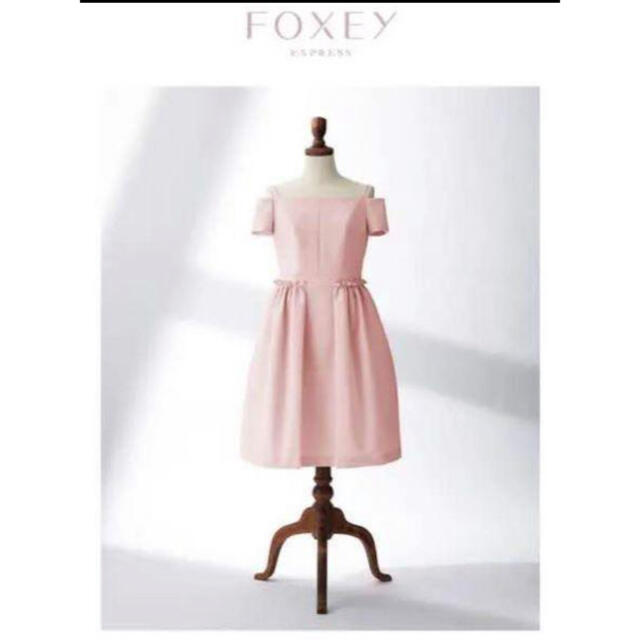 FOXEY(フォクシー)のFOXEY NEW YORK  オフショルOP レディースのワンピース(ひざ丈ワンピース)の商品写真