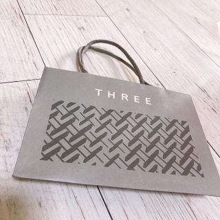 スリー(THREE)のTHREE ショッパー(ショップ袋)