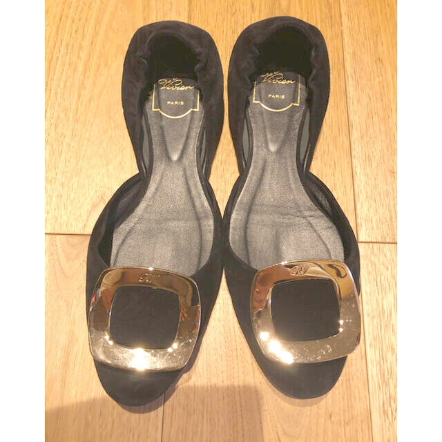 ROGER VIVIER - ロジェヴィヴィエ RogerVivier フラットシューズ38.5