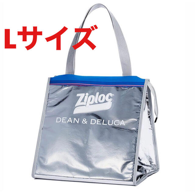 DEAN & DELUCA(ディーンアンドデルーカ)のZiploc Dean&deluca beams コラボバッグ　Lサイズ レディースのバッグ(トートバッグ)の商品写真