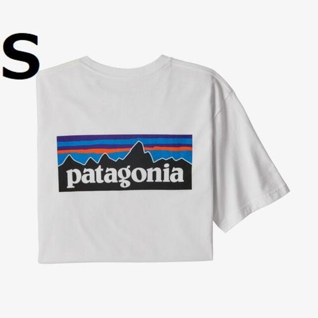 【日本正規品 新品】38504 [S] P-6 半袖 Tシャツ パタゴニア 白