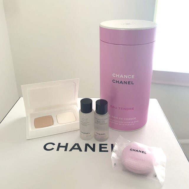 CHANEL(シャネル)のCHANELのChanceバスタブレットオーミセラー化粧水ルブランファンデ20 コスメ/美容のボディケア(入浴剤/バスソルト)の商品写真