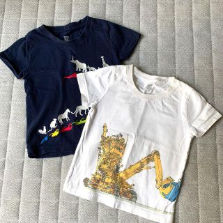 グラニフ(Design Tshirts Store graniph)のDesign T-shirts☆Tシャツ2枚セット(Tシャツ/カットソー)