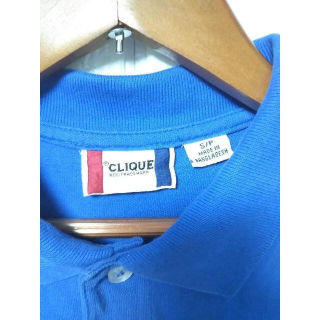 USA古着 CLIQUE ポロシャツ　SS845 メンズのトップス(ポロシャツ)の商品写真