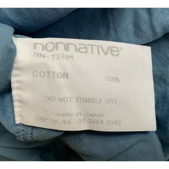 nonnative(ノンネイティブ)のnonnative INDUSTRIES TEE/サイズ2/送料込み メンズのトップス(Tシャツ/カットソー(半袖/袖なし))の商品写真