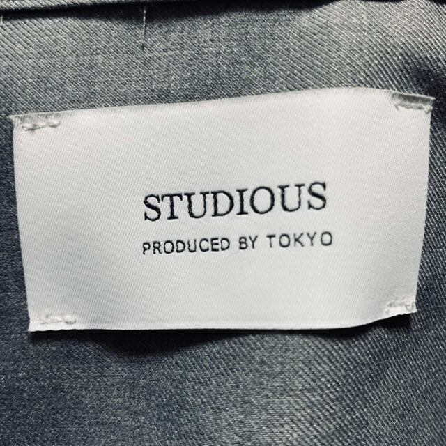 STUDIOUS(ステュディオス)のSTUDIOUS TRクリアハーフジッププルオーバーシャツ S メンズのトップス(シャツ)の商品写真