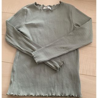 シマムラ(しまむら)のフリル付きカットソー❤️美品(カットソー(長袖/七分))