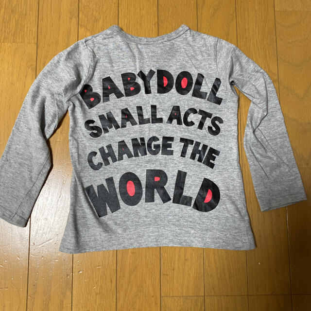 BABYDOLL(ベビードール)のbaby doll ロングTシャツ　110cm キッズ/ベビー/マタニティのキッズ服男の子用(90cm~)(Tシャツ/カットソー)の商品写真