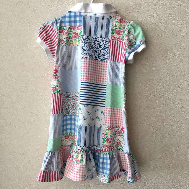 Ralph Lauren(ラルフローレン)のラルフローレン　ベビー　花柄ワンピース　90cm キッズ/ベビー/マタニティのキッズ服女の子用(90cm~)(ワンピース)の商品写真