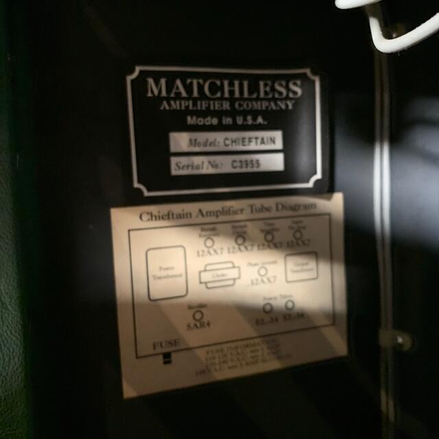 MATCHLESS 楽器のギター(ギターアンプ)の商品写真