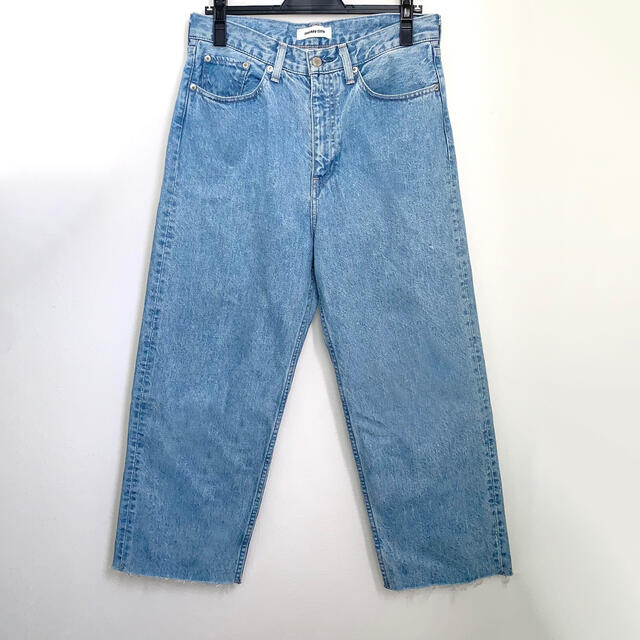 indigomonkey time DENIM CUTOFF STRAIGHT