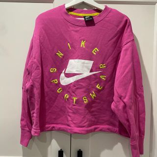 ナイキ(NIKE)のNIKE ナイキ　スウェット　レディース　ピンク(トレーナー/スウェット)