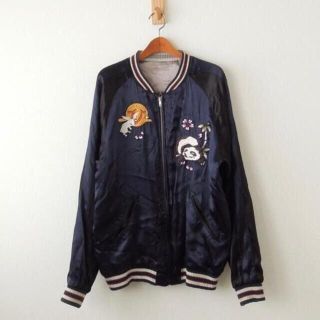 チキリヤ(CHIKIRIYA)のちきりや リバーシブル スカジャン ヒノヤ別注品 L(m-200)(スカジャン)