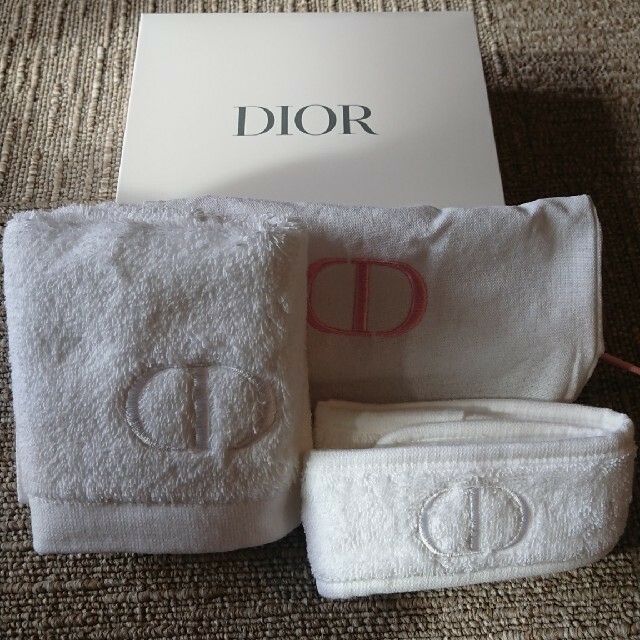Christian Dior - 【非売品】ディオール ノベルティ タオル&ヘアバンド ...