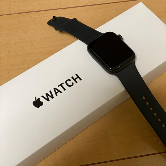 Apple Watch SE GPSモデル 44mm スペースグレイ - その他