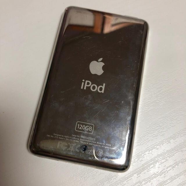 iPod(アイポッド)の断捨離　iPod120GB スマホ/家電/カメラのオーディオ機器(その他)の商品写真