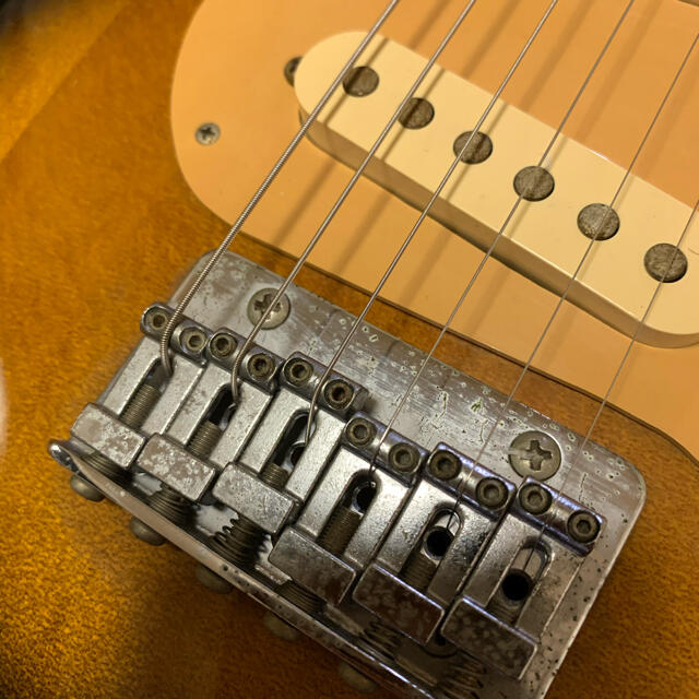 ミニストラトキャスター 未使用ストラップ付き ちゃんとストラトの音 楽器のギター(エレキギター)の商品写真