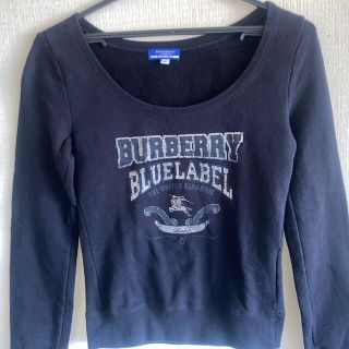 バーバリーブルーレーベル(BURBERRY BLUE LABEL)のBURBERRYバーバリブルーレーベルスエット(トレーナー/スウェット)