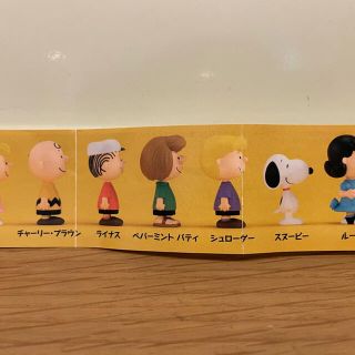 ピーナッツ(PEANUTS)の【MiMO様専用】PEANUTSならぶんです。ガチャガチャ(キャラクターグッズ)