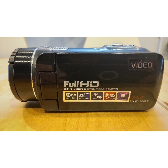 FullHD　ビデオカメラ スマホ/家電/カメラのカメラ(ビデオカメラ)の商品写真