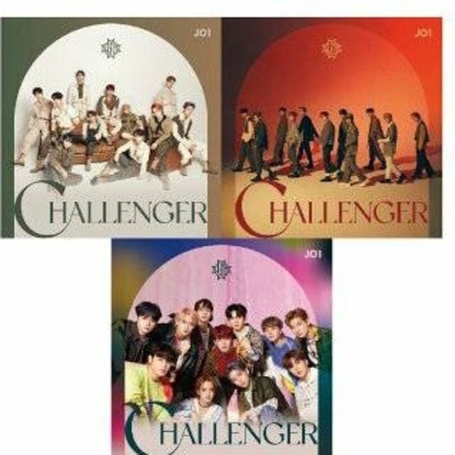 JO1 3rdシングル CHALLENGER 3形態 エンタメ/ホビーのCD(ポップス/ロック(邦楽))の商品写真