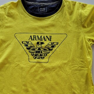 アルマーニ ジュニア(ARMANI JUNIOR)のARMANI  半袖T  黄色  まーちゃん様専用(Tシャツ/カットソー)