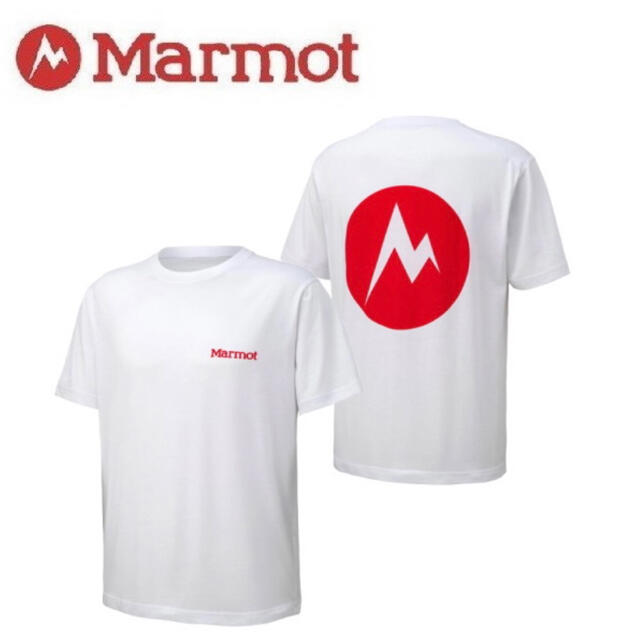 MARMOT(マーモット)のMARMOT マーモット ビッグドットエム ハーフスリーブクルー Tシャツ M スポーツ/アウトドアのアウトドア(その他)の商品写真