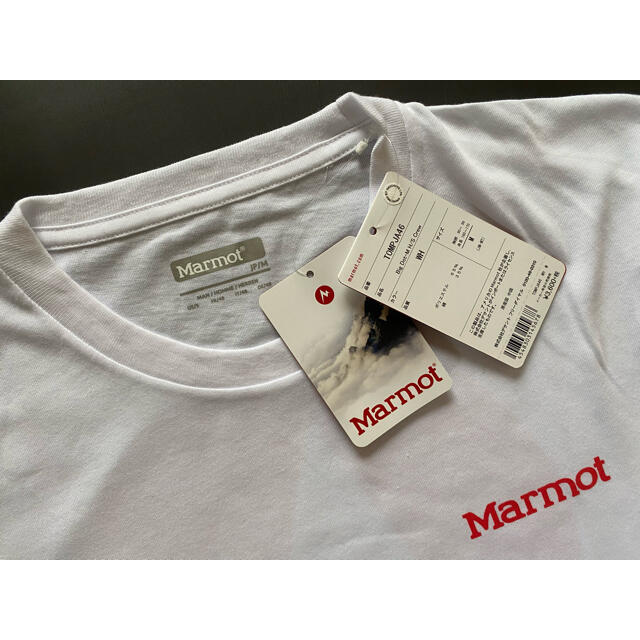 MARMOT(マーモット)のMARMOT マーモット ビッグドットエム ハーフスリーブクルー Tシャツ M スポーツ/アウトドアのアウトドア(その他)の商品写真