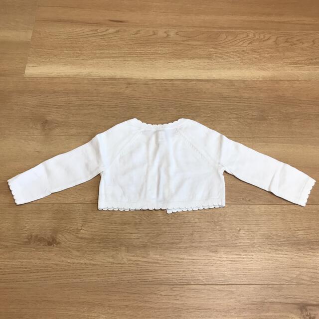 babyGAP(ベビーギャップ)のbabyGAP ボレロ カーディガン 70センチ キッズ/ベビー/マタニティのベビー服(~85cm)(カーディガン/ボレロ)の商品写真