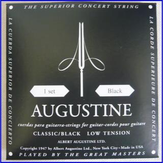 オーガスチン クラシックギター弦 黒ラベル２セットAUGUSTINE(クラシックギター)